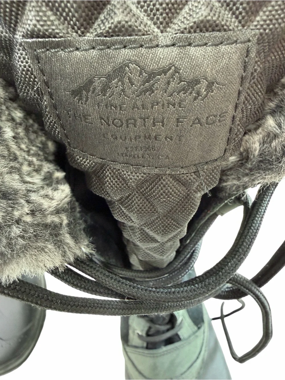 The North Face Shellista III Tall Winter Boots Black Dark Green Size 10.5